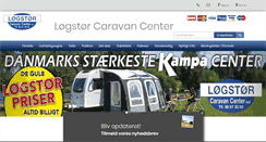 Desktop Screenshot of logstor-caravan.dk